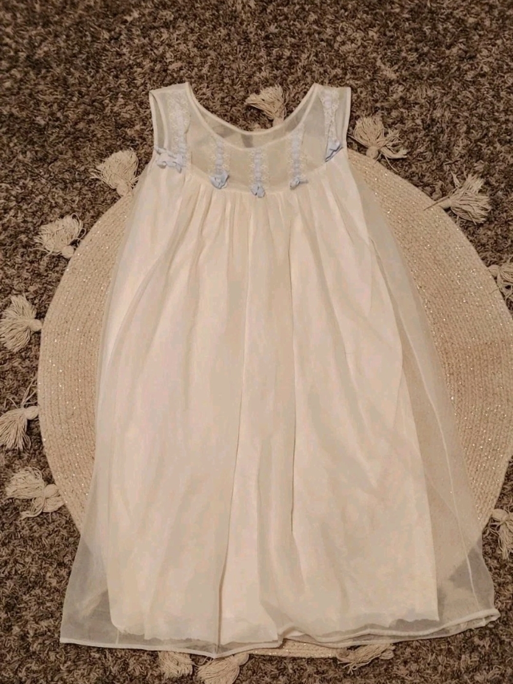 Unbranded Sleeveless Vintage Nap Dress  Nightgown Honeymoon Classy Sz S